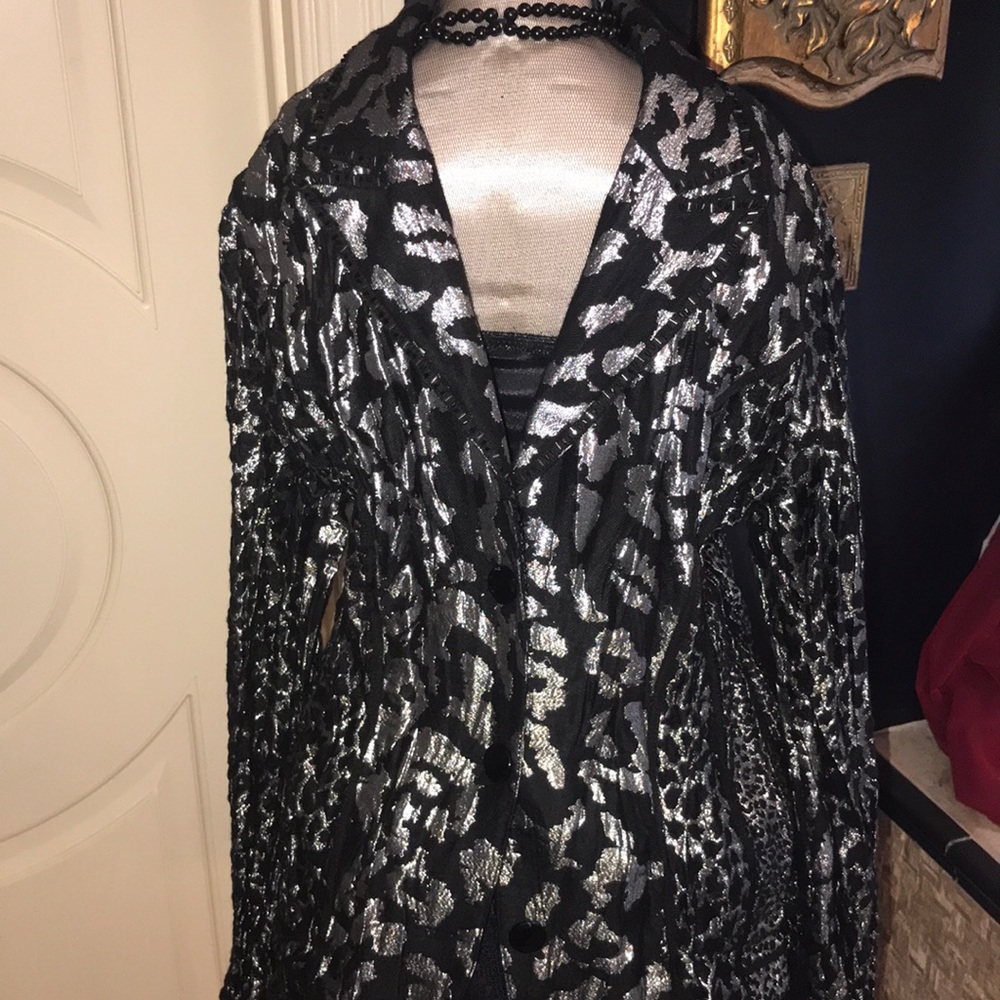 Black & Silver Designer jacket